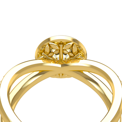 Ophelia VCL Halo prestiges diamond Ring