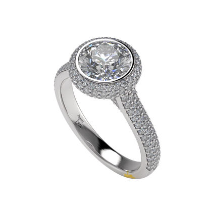 Thaisa Halo prestige diamond Ring