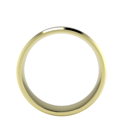Mille Grains Flat bevel wedding band