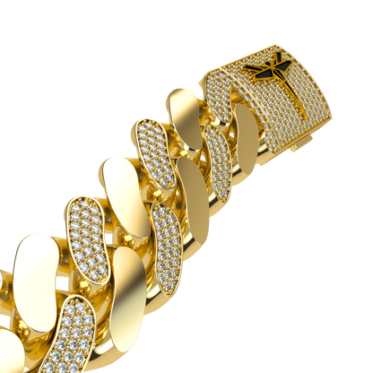 VCL Cuban Link Alternate diamond Pavé 20mm