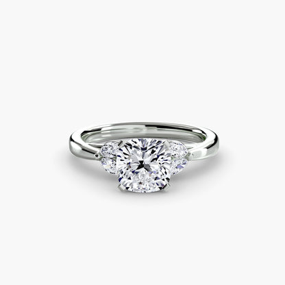 The Celestial starburst diamond ring