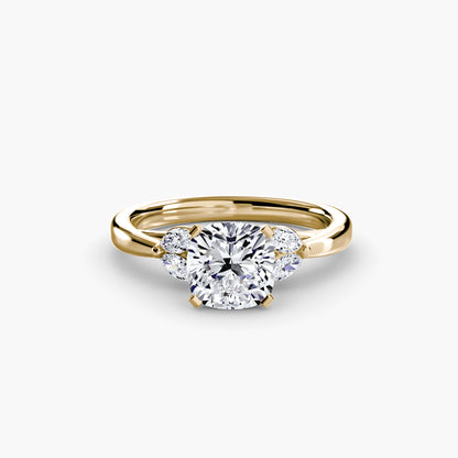 The Celestial starburst diamond ring