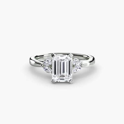 The Celestial starburst diamond ring
