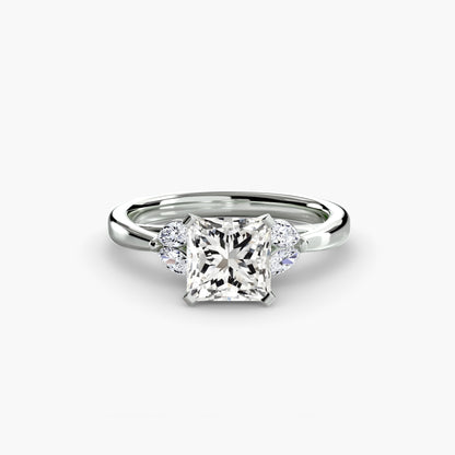 The Celestial starburst diamond ring