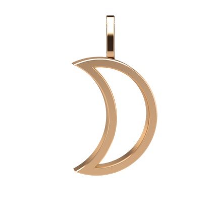 VCL Crescent moon pendant