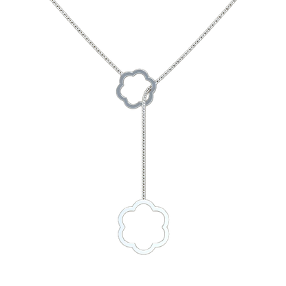 Flower Lariat Necklace