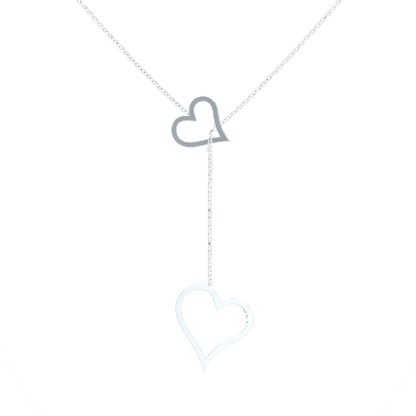 Heart Lariat Necklace