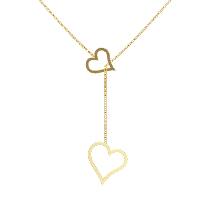 Heart Lariat Necklace