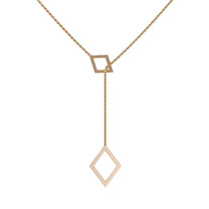 Losange Lariat Necklace