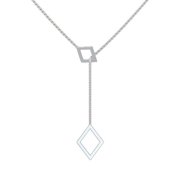 Losange Lariat Necklace