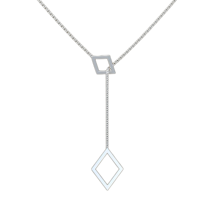 Losange Lariat Necklace