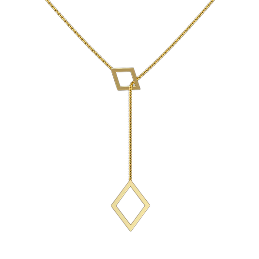 Losange Lariat Necklace