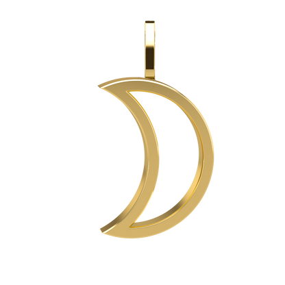 VCL Crescent moon pendant