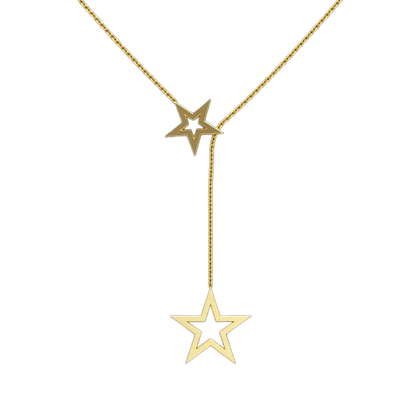 Star Lariat Necklace