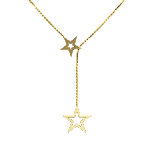 Star Lariat Necklace