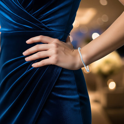 VCL Prestiges Plain Wave Bangle
