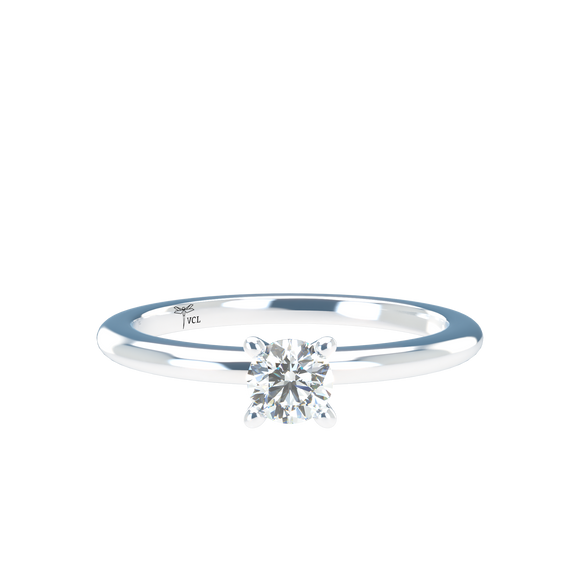 Plain Stackable Prongs Solitaire