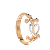 Heart Anchor Ring