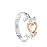 Heart Anchor Ring