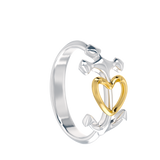 Heart Anchor Ring