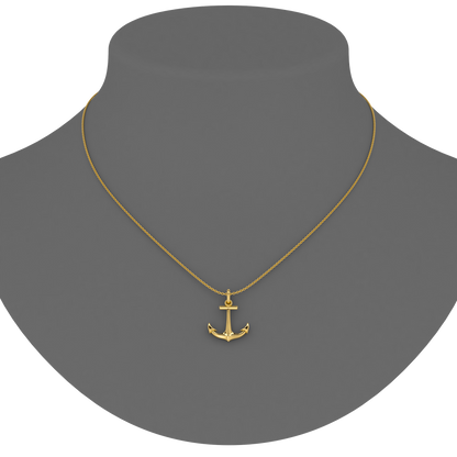 Anchor Pendant - ™ Joaillerie VCL