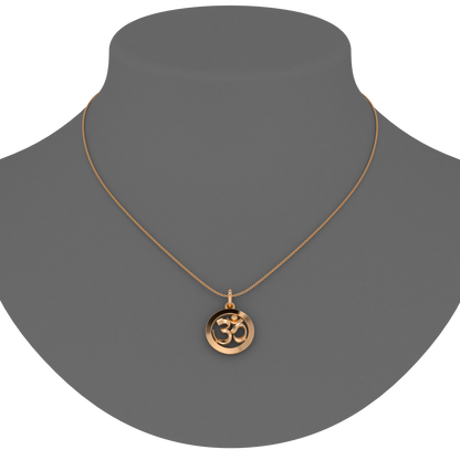 Om Pendant Plain - ™ Joaillerie VCL