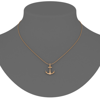 Anchor Pendant - ™ Joaillerie VCL