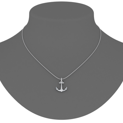 Anchor Pendant - ™ Joaillerie VCL