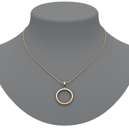 Circle Pendant - ™ Joaillerie VCL