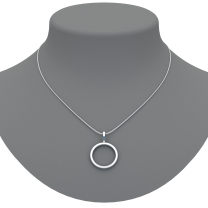 Circle Pendant - ™ Joaillerie VCL