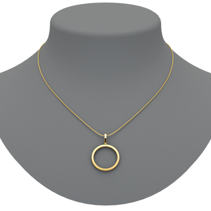 Circle Pendant - ™ Joaillerie VCL