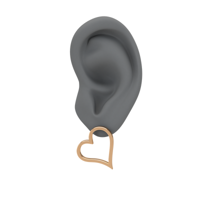 Heart Earring - ™ Joaillerie VCL