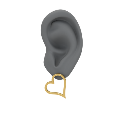 Heart Earring - ™ Joaillerie VCL