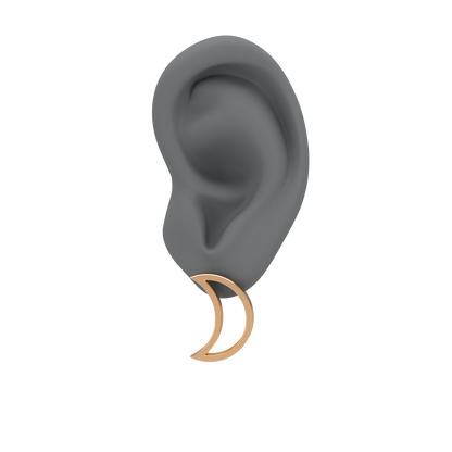 Half Moon Earring - ™ Joaillerie VCL