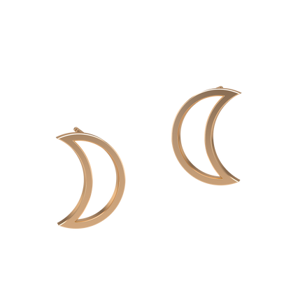Half Moon Earring - ™ Joaillerie VCL