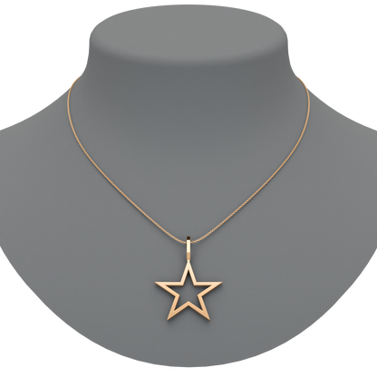 Star Pendant - ™ Joaillerie VCL