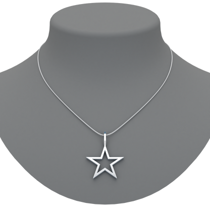 Star Pendant - ™ Joaillerie VCL
