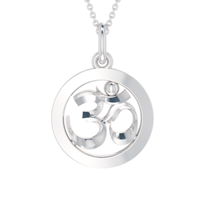 Om Pendant Plain - ™ Joaillerie VCL