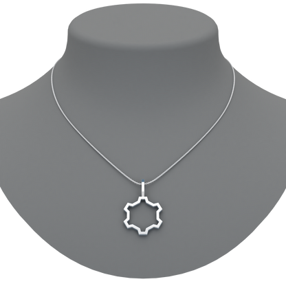 Gear Pendant - ™ Joaillerie VCL