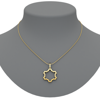 Gear Pendant - ™ Joaillerie VCL