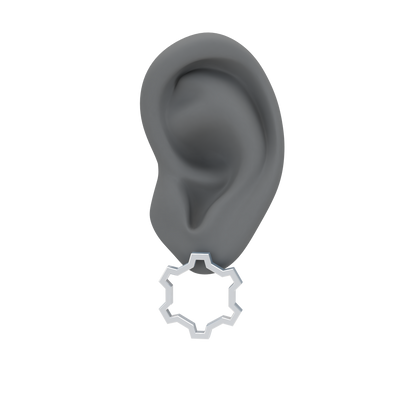 Gear Earring - ™ Joaillerie VCL