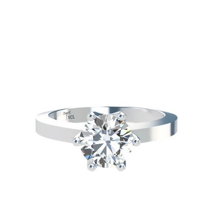 Albany Solitaire Plain 1.00-1.29cts - ™ Joaillerie VCL
