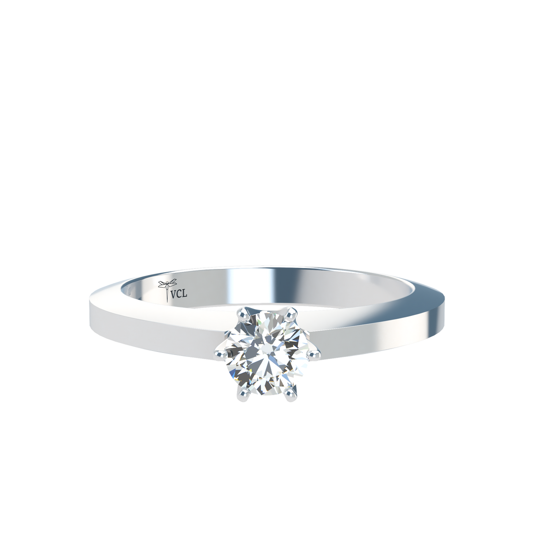 Albany Solitaire Plain 0.30 0.49cts Joaillerie VCL