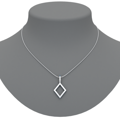 Losange Pendant - ™ Joaillerie VCL