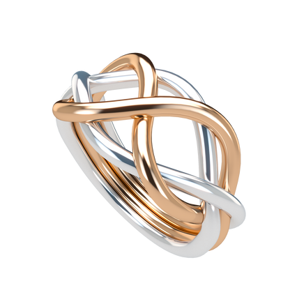 Classic puzzle ring - ™ Joaillerie VCL