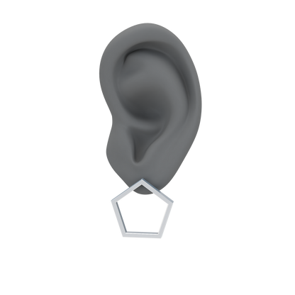 Pentagonal Earring - ™ Joaillerie VCL