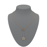 Star Lariat Necklace