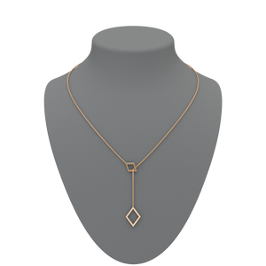 Losange Lariat Necklace