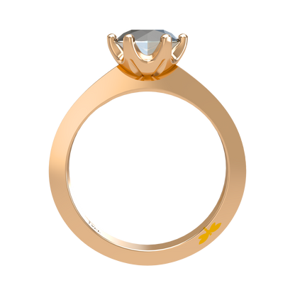 Albany Solitaire Plain 1.00-1.29cts - ™ Joaillerie VCL