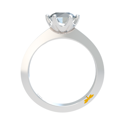 Albany Solitaire Plain 1.00-1.29cts - ™ Joaillerie VCL